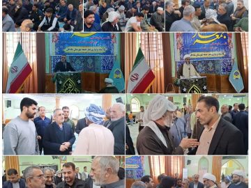 حضور و سخنرانی دکتر هاشم خنفری در نماز جمعه؛ تبیین اقدامات و شنیدن دغدغه‌های مردم