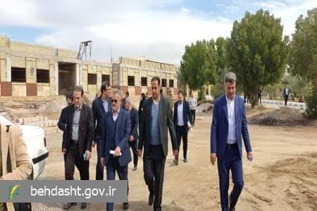 معاون بهداشت وزارت بهداشت از پرو‍‍ژه های بهداشتی و درمانی شادگان بازدید کرد.
