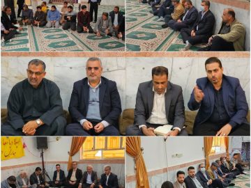 بازدید نماینده مردم شریف شادگان از روستاهای دهستان جفال از توابع بخش مرکزی